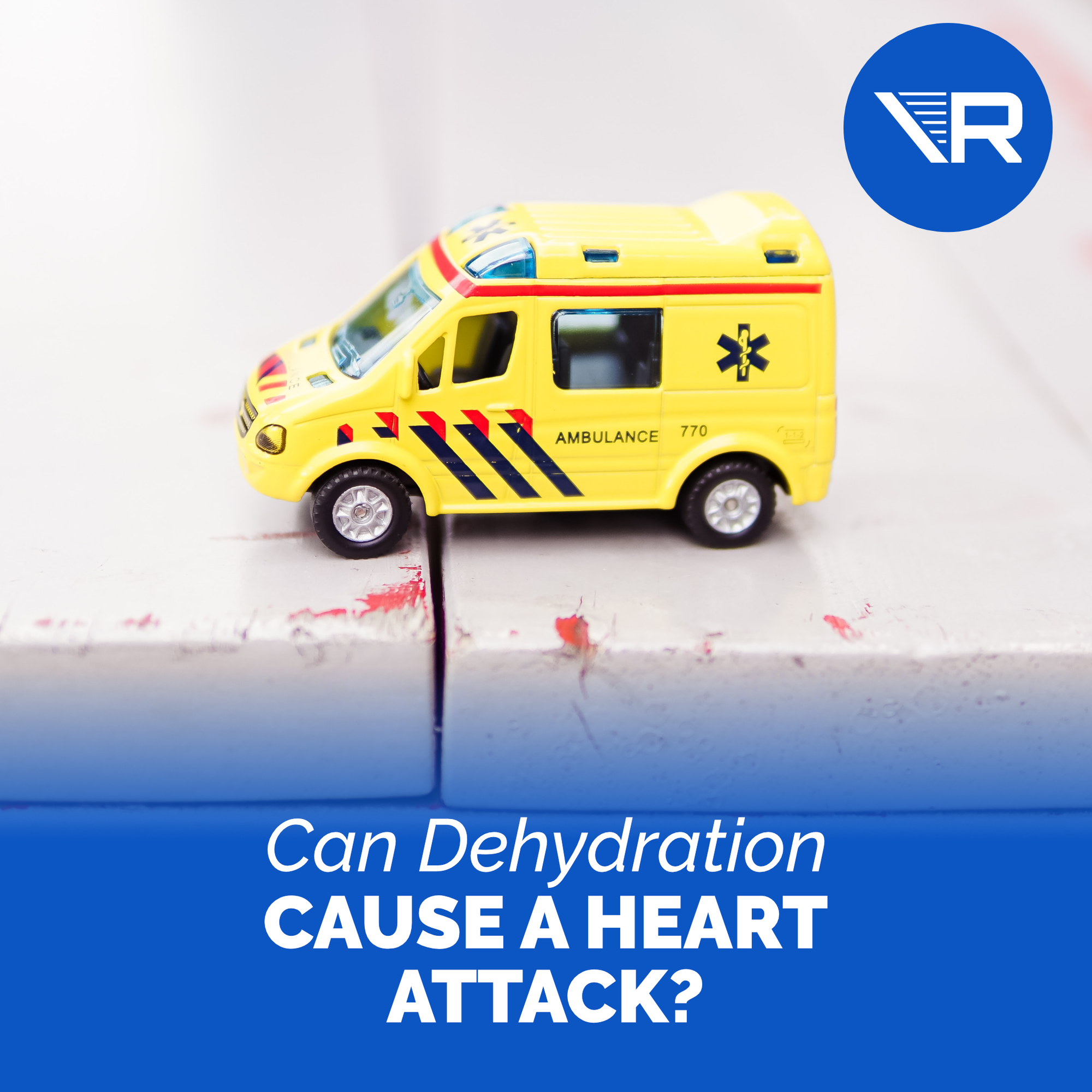 Can dehydration cause heart attack?