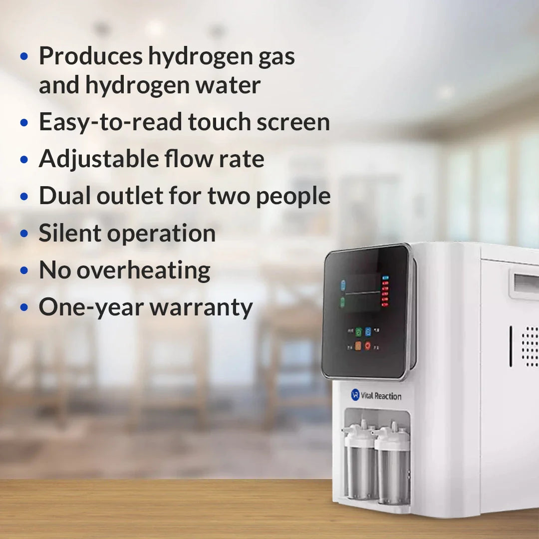 Vital Reaction Clinical Molecular Hydrogen Inhaler with features