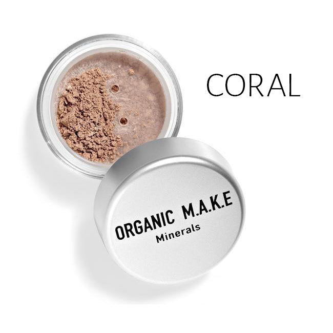 Vital Reaction Organic Make Mineral Blush Pack Coral